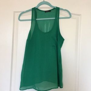 Sleeveless blouse